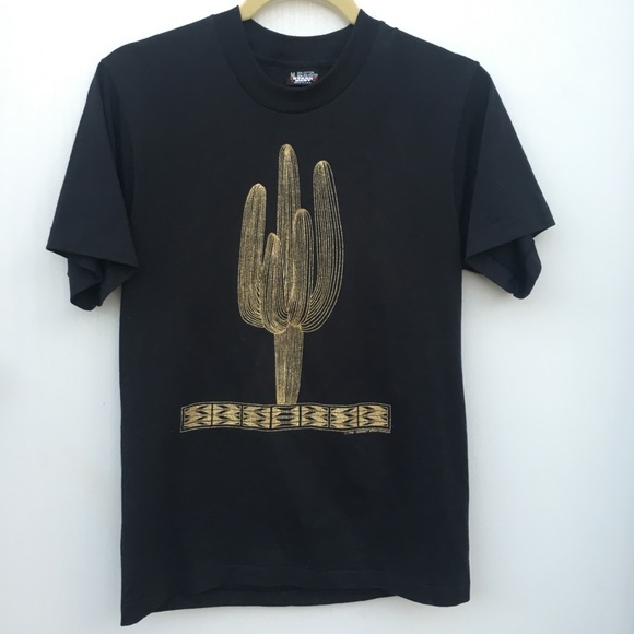 screen stars best Tops - Cactus Tee Size M